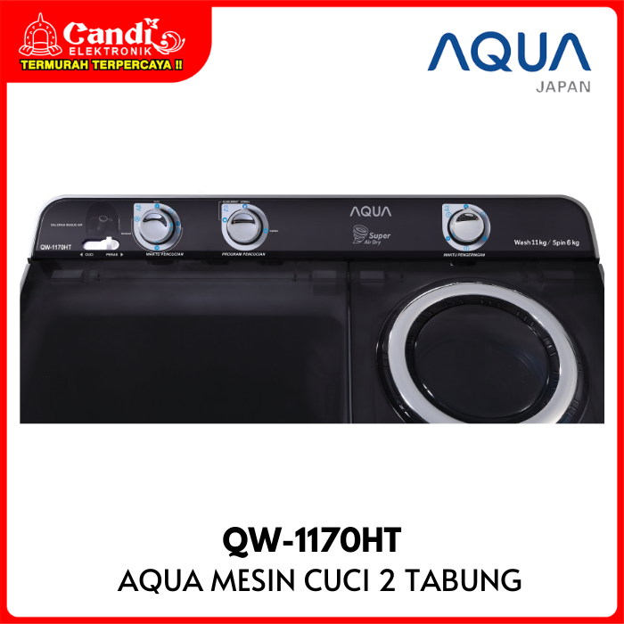 Aqua Washing Machine Twin Tub 